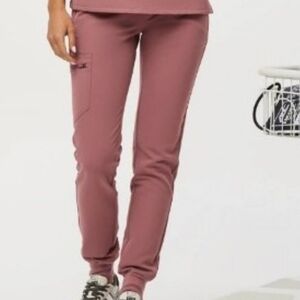 Pink Jogger Scrub Pants Mauve Figs Mauve Joggers Xl Xlarge